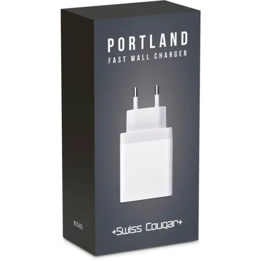 Swiss Cougar Portland Fast Wall Charger - Box